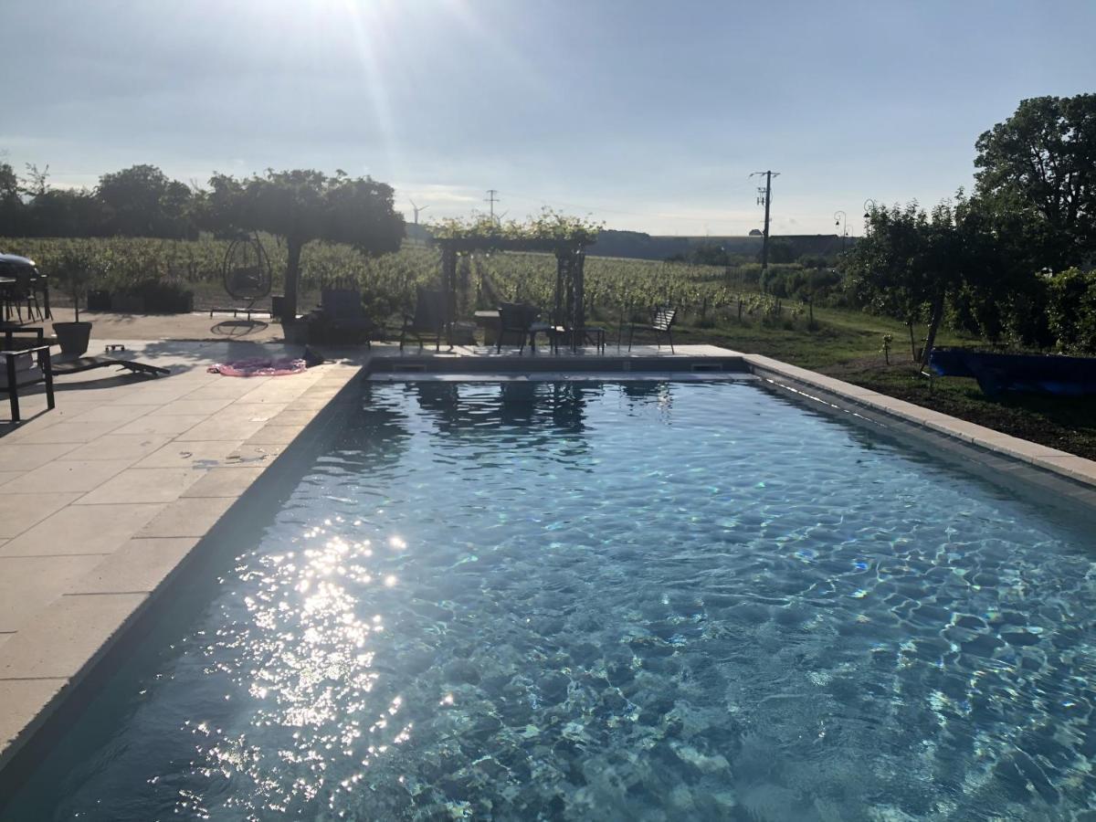 La Petite maison de Céline&Frédéric avec piscine à Préhy Exterior foto